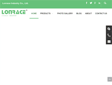 Tablet Screenshot of lonrace.com